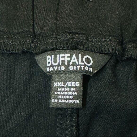 Buffalo David Bitton Soft Tencel Pull-on Pants Women's Plus Size XXL Black - Picture 12 of 12